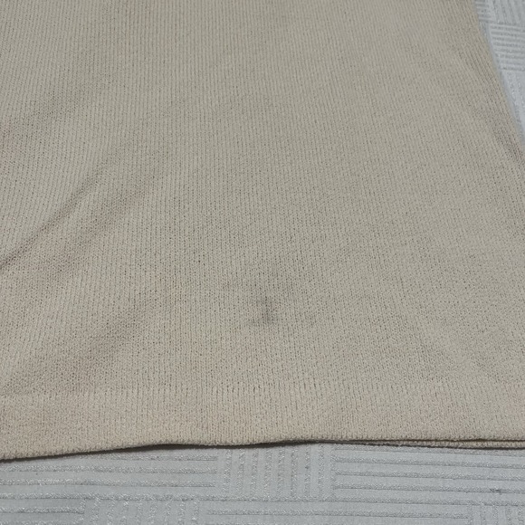 St. John Sport Santana Knit‎ Beige Color Tank Top Wool/ Rayon Blend Small - Picture 13 of 14